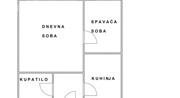 Jednoiposoban stan | 4zida