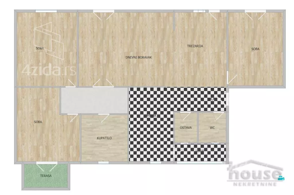 Četvorosoban stan | 4zida