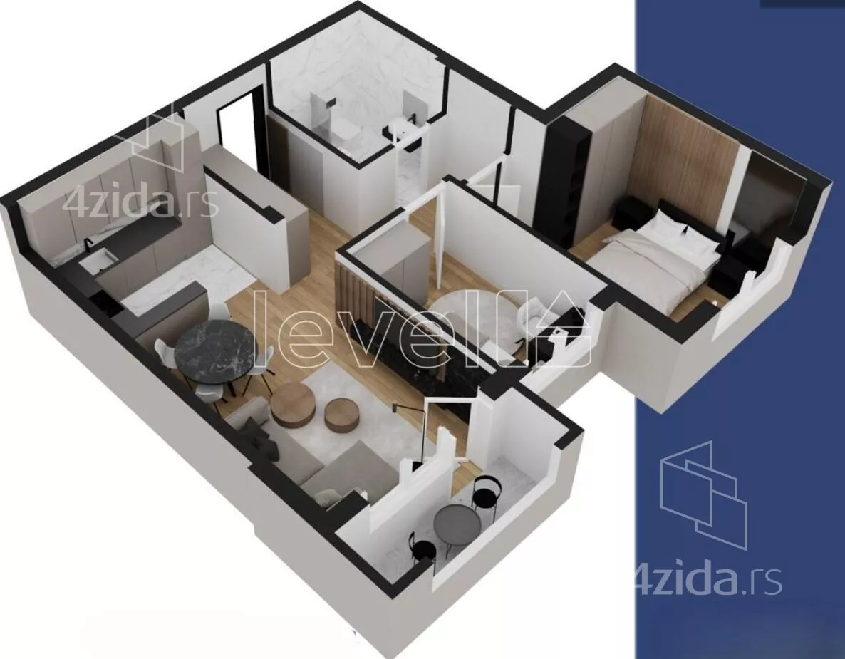 Dvoiposoban stan | 4zida