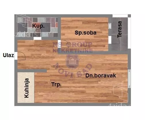 Dvosoban stan | 4zida