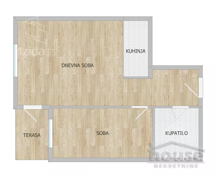 Jednoiposoban stan | 4zida