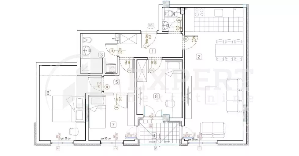 Troiposoban stan | 4zida