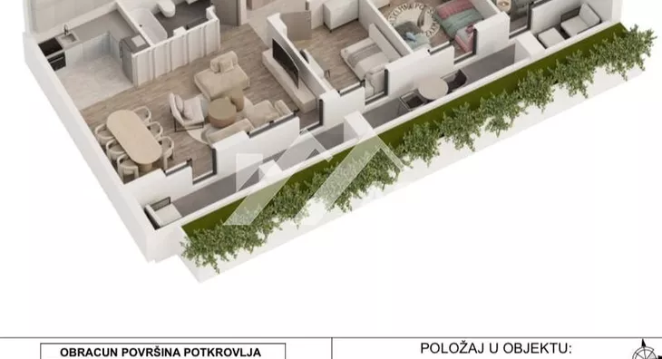 Troiposoban stan | 4zida