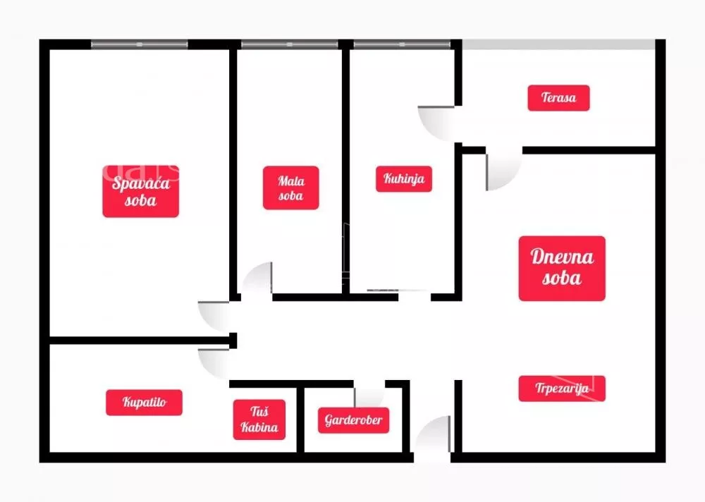 Dvoiposoban stan | 4zida