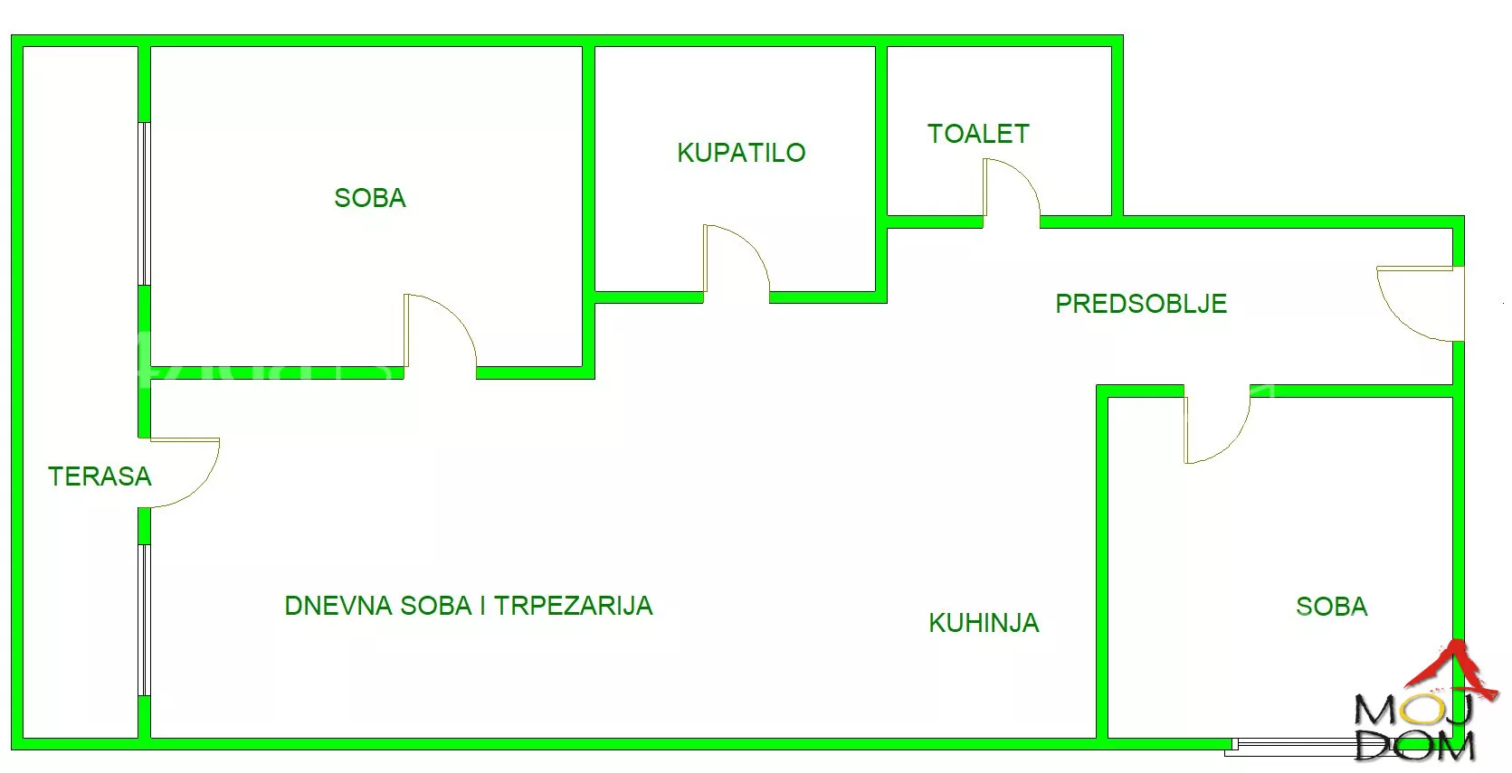 Dvoiposoban stan | 4zida