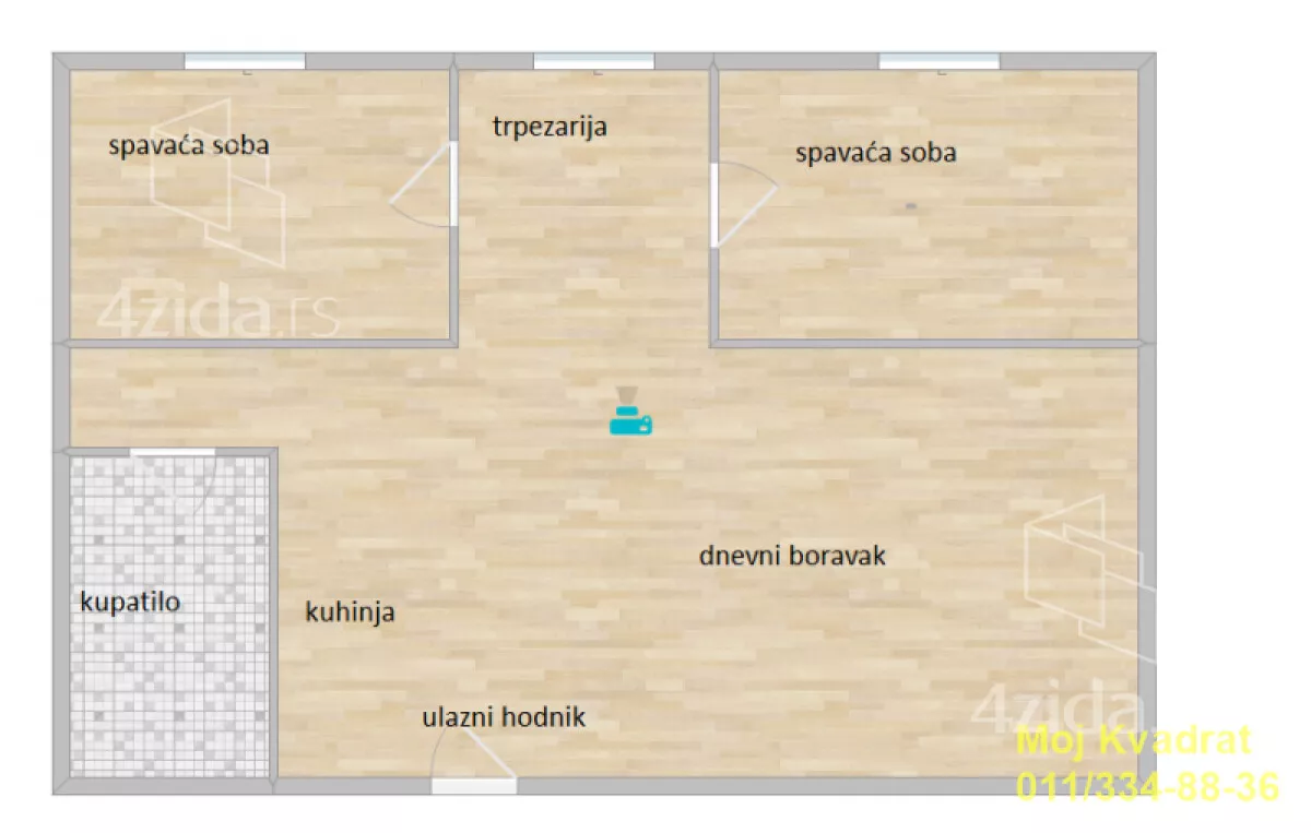 Dvoiposoban stan | 4zida