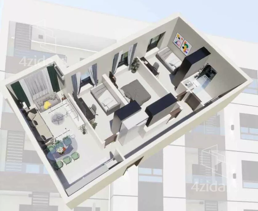 Troiposoban stan | 4zida