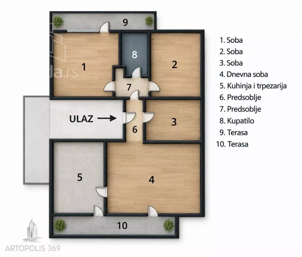 Četvorosoban stan | 4zida