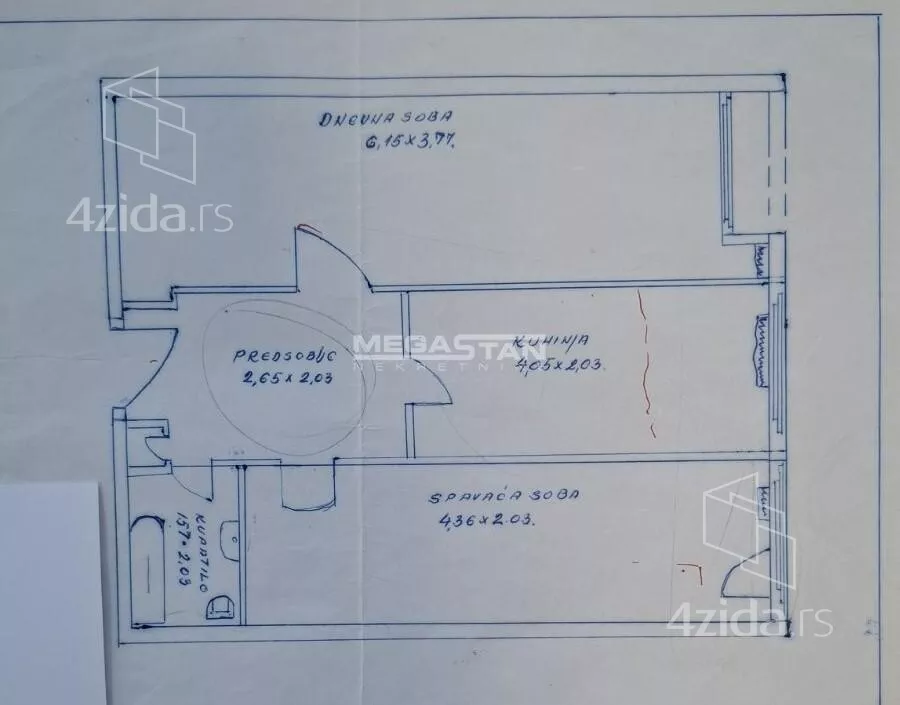 Jednoiposoban stan | 4zida