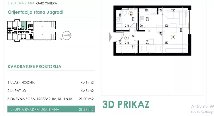 Dvoiposoban stan | 4zida