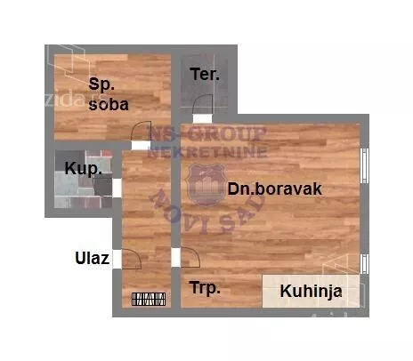 Dvosoban stan | 4zida