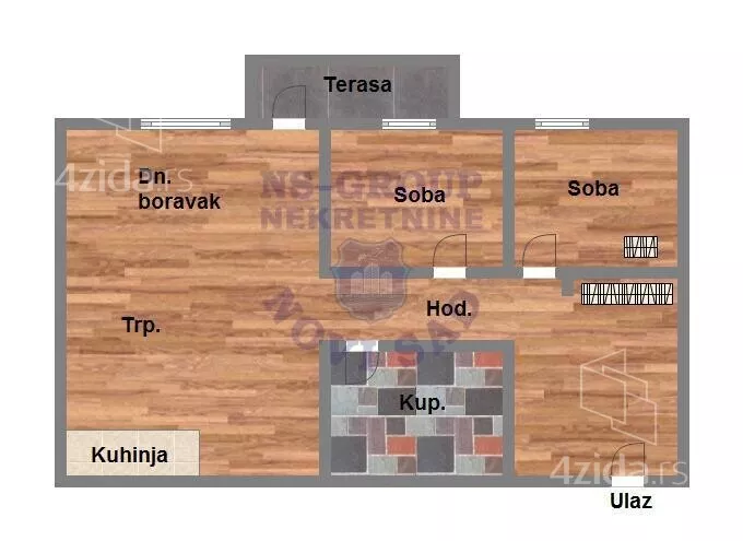 Dvoiposoban stan | 4zida