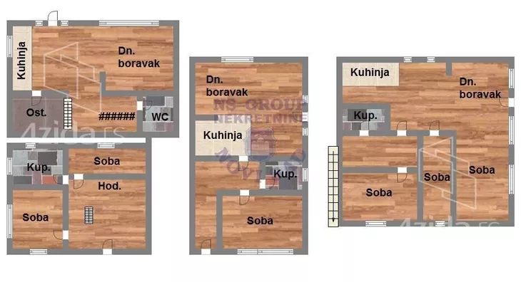 2-etažna kuća | 4zida