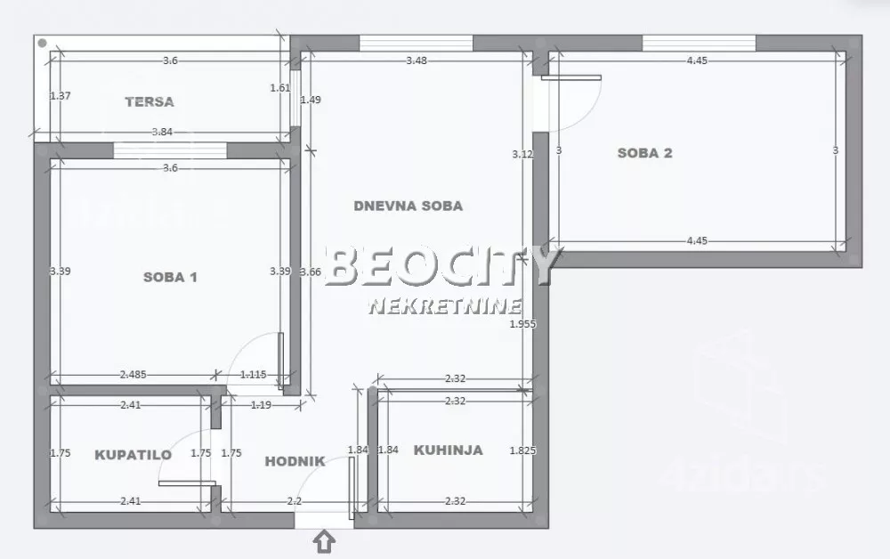 Dvoiposoban stan | 4zida