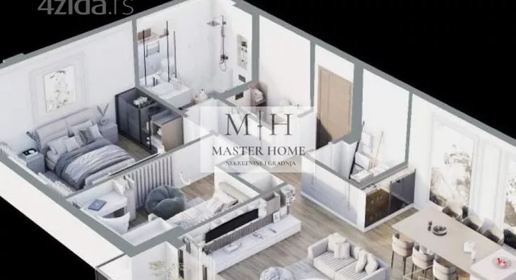 Trosoban stan | 4zida