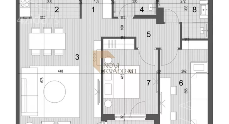 Trosoban stan | 4zida