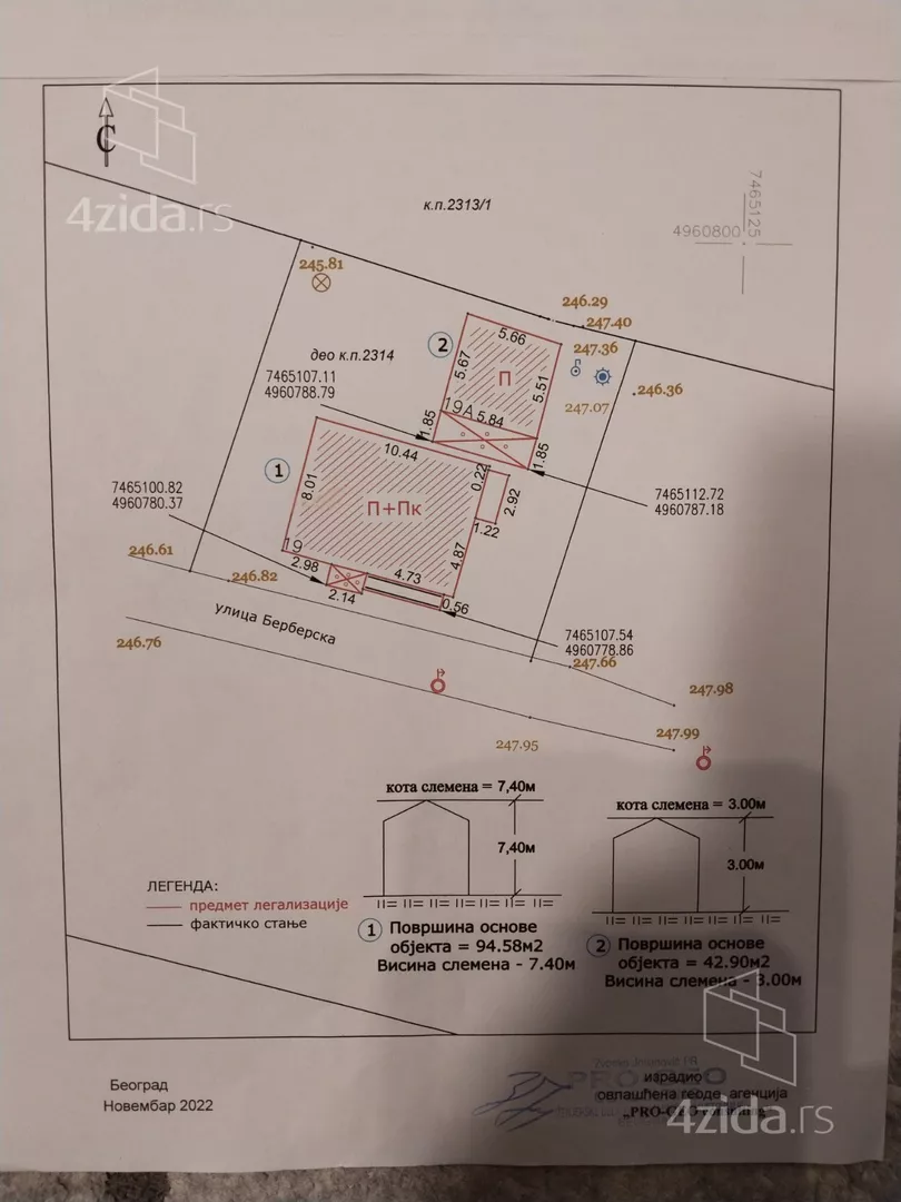 2-etažna kuća | 4zida