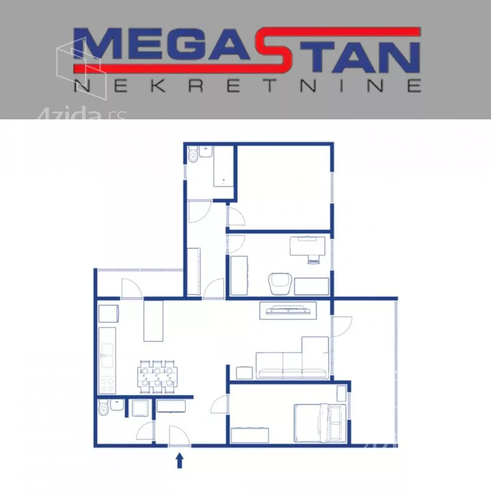 Četvorosoban stan | 4zida