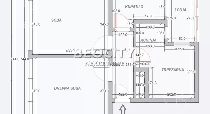 Dvosoban stan | 4zida