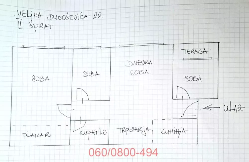 Troiposoban stan | 4zida