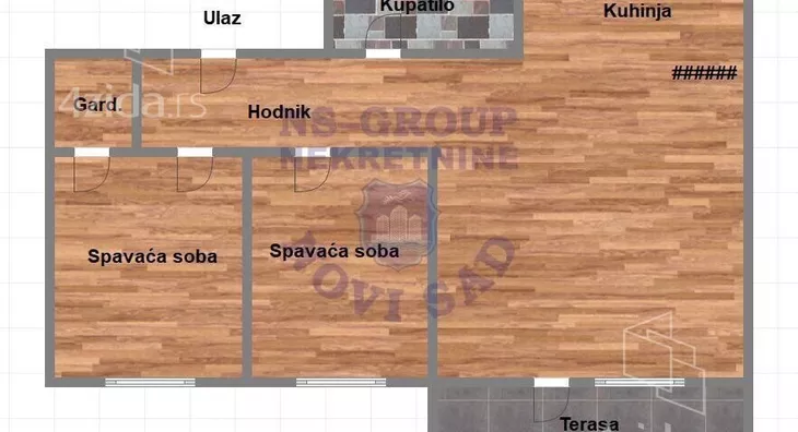 Trosoban stan | 4zida