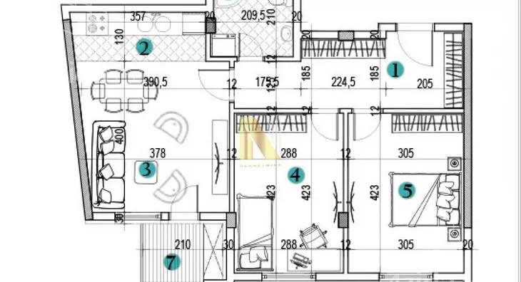 Trosoban stan | 4zida