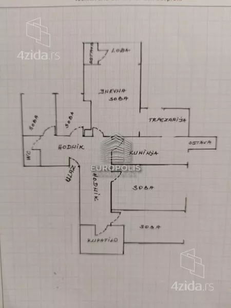 Petosoban stan | 4zida