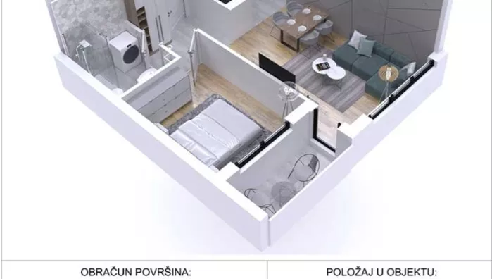 Dvosoban stan | 4zida
