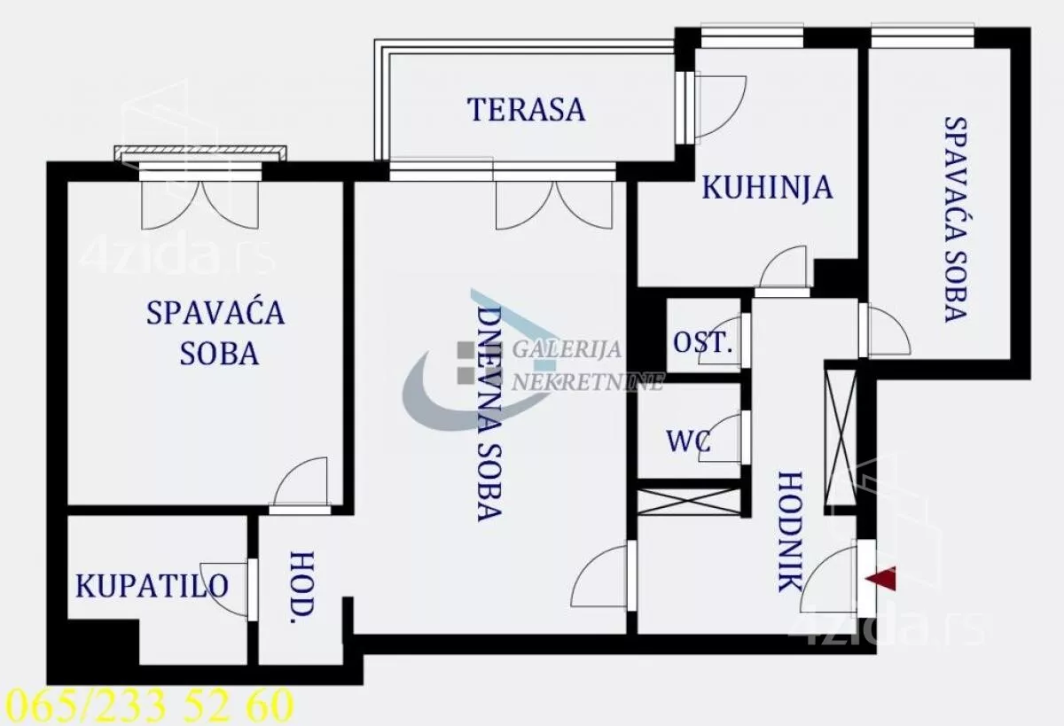 Dvosoban stan | 4zida