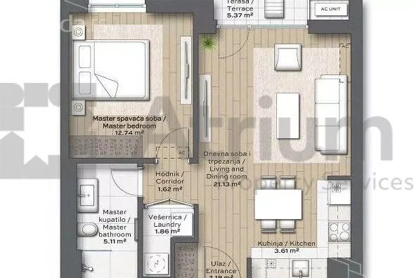 Dvosoban stan | 4zida