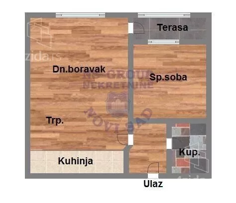 Dvosoban stan | 4zida