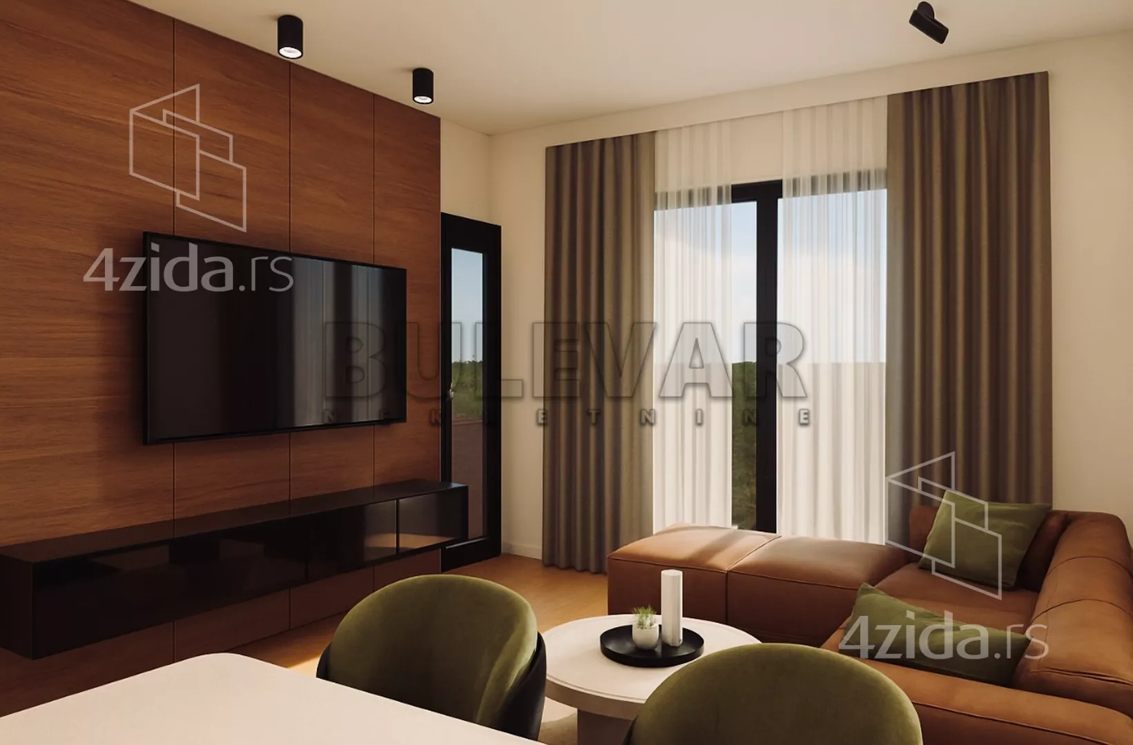 Jednoiposoban stan | 4zida