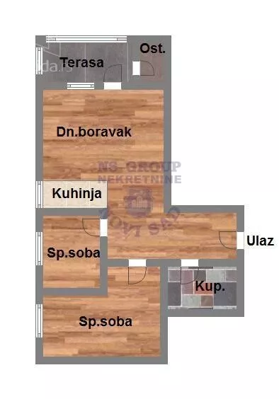 Dvosoban stan | 4zida