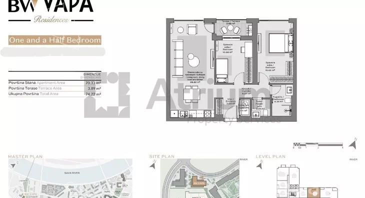 Trosoban stan | 4zida