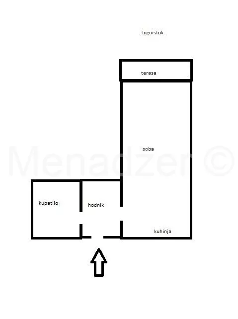Garsonjera | 4zida