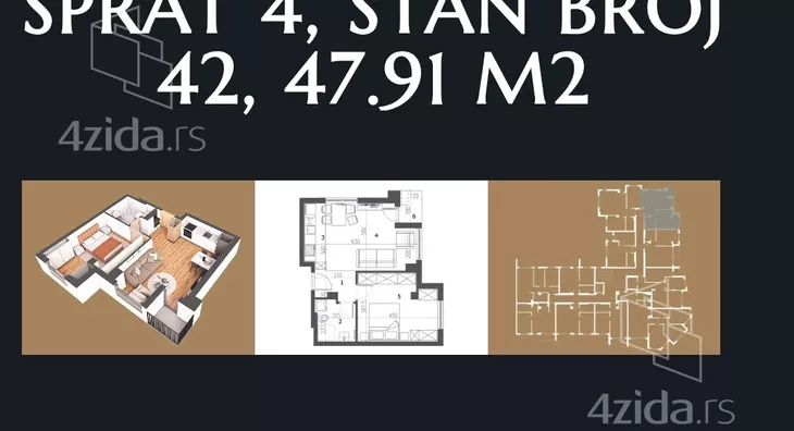 Dvosoban stan | 4zida