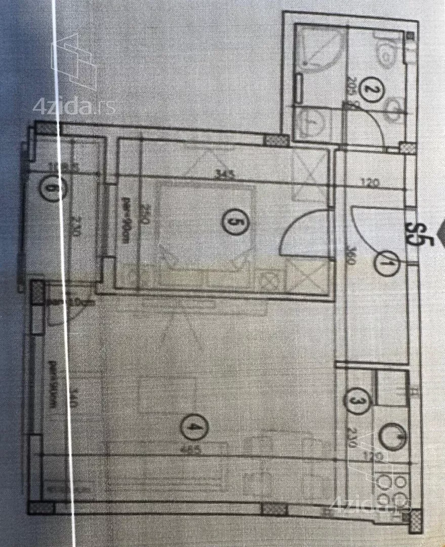 Jednoiposoban stan | 4zida