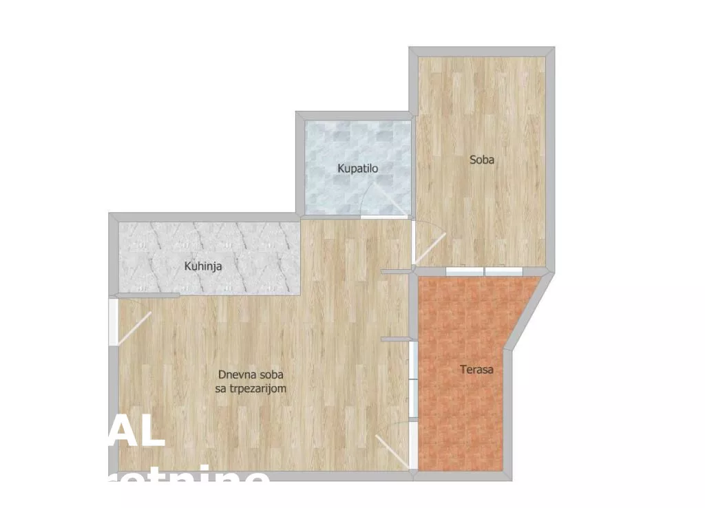 Dvosoban stan | 4zida