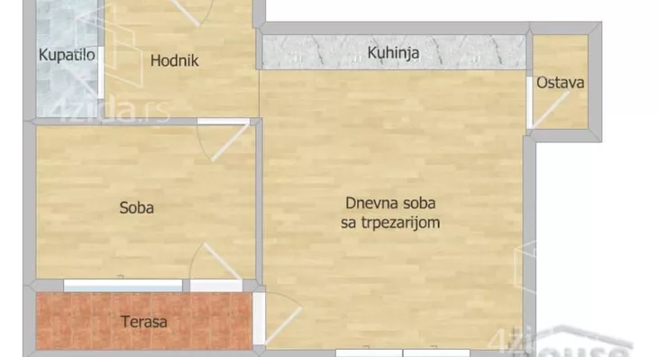 Dvosoban stan | 4zida