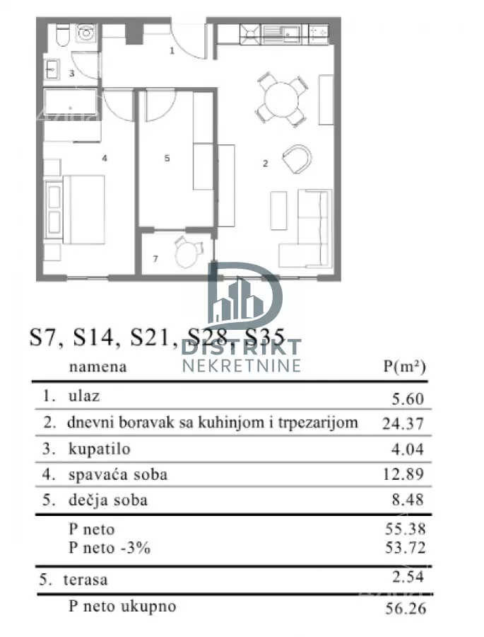 Dvoiposoban stan | 4zida