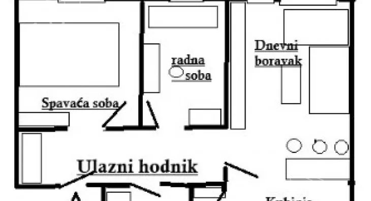 Trosoban stan | 4zida