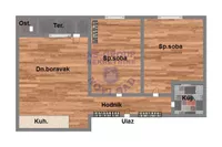 Trosoban stan | 4zida