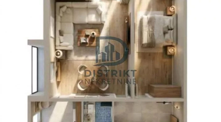 Jednoiposoban stan | 4zida