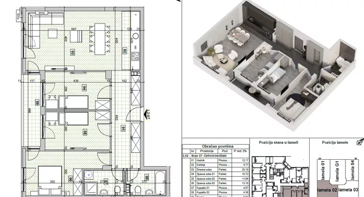 Četvorosoban | 4zida