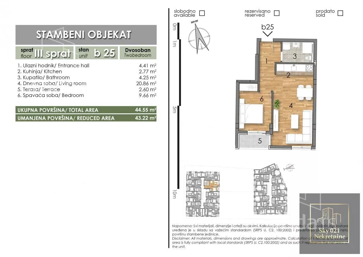 Dvosoban stan | 4zida