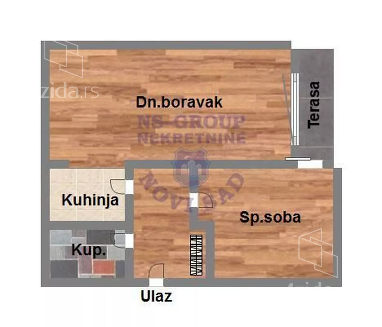 Dvosoban stan | 4zida