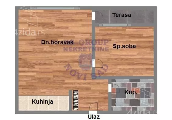 Dvosoban stan | 4zida