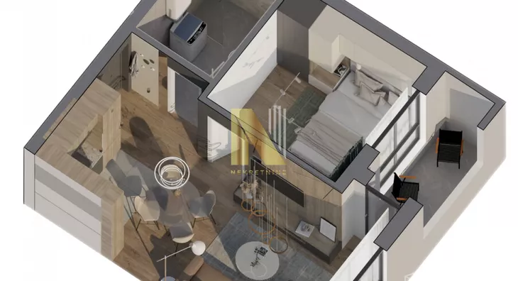 Jednoiposoban stan | 4zida