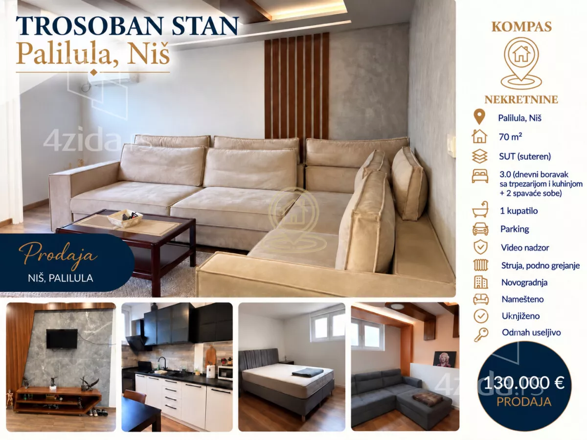 Trosoban stan | 4zida