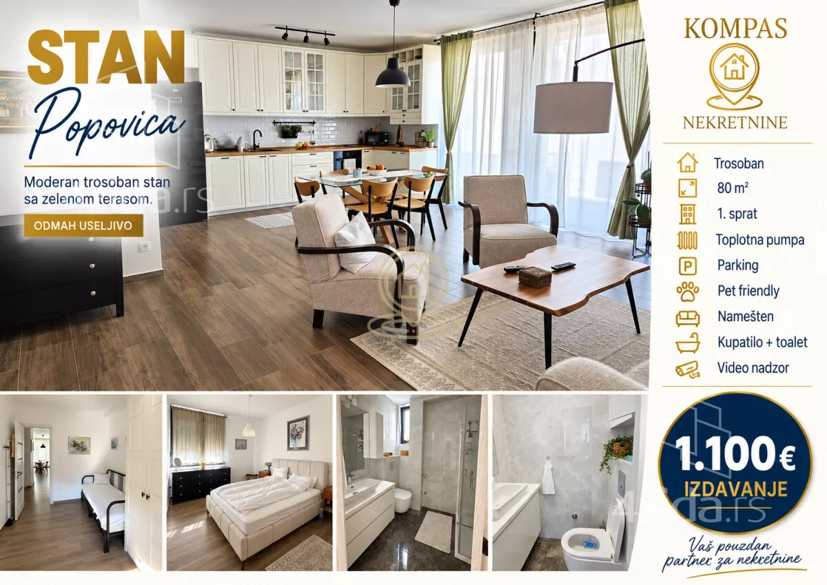 Trosoban stan | 4zida